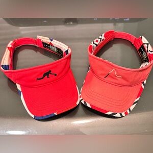 LOUDMOUTH Headsweat Golf Visor Adjustable Lot of 2